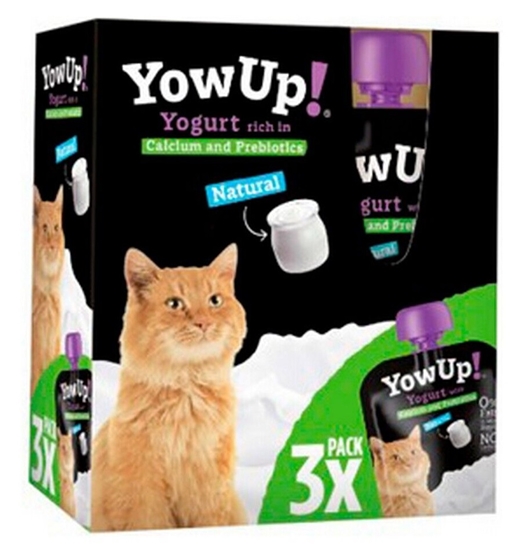 Picture of YowUp! Natural Prebiotics Yogurt CAT 85g in pack 3